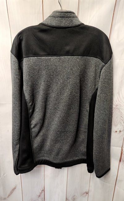 Beverly Hills Polo Club Men's Size L Gray Full Zip Sweatshirt