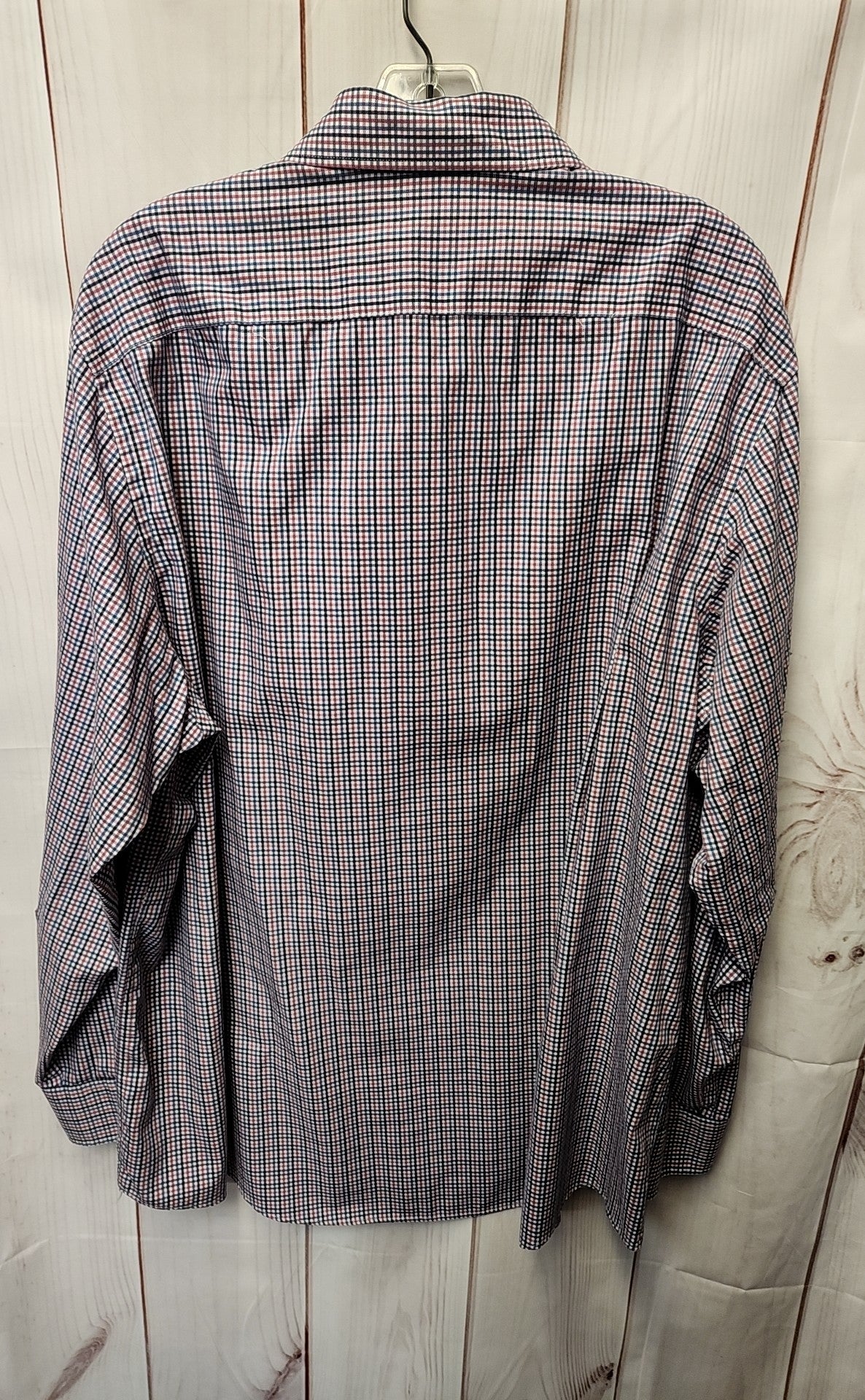 Michael Kors Men's Size XL Navy & Pink Shirt