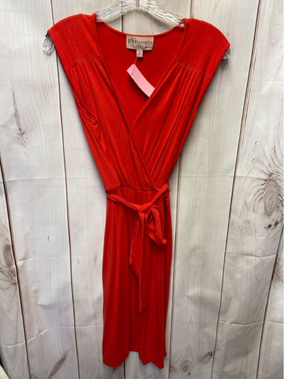Philosophy Women's Size S Red Dress