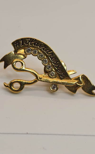 Avon Hairdresser Brooch Pin