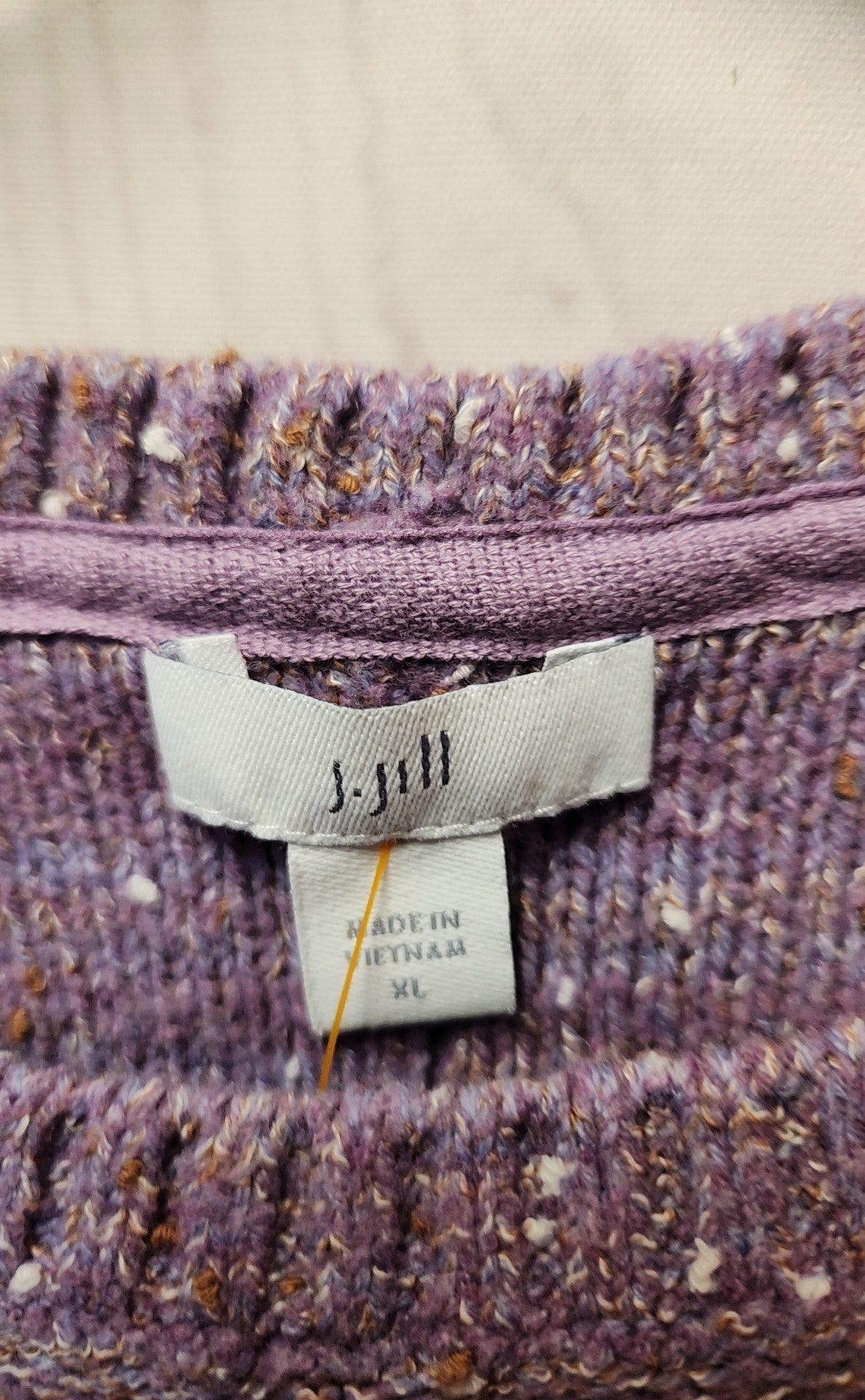 J Jill Women's Size XL Purple Sweater