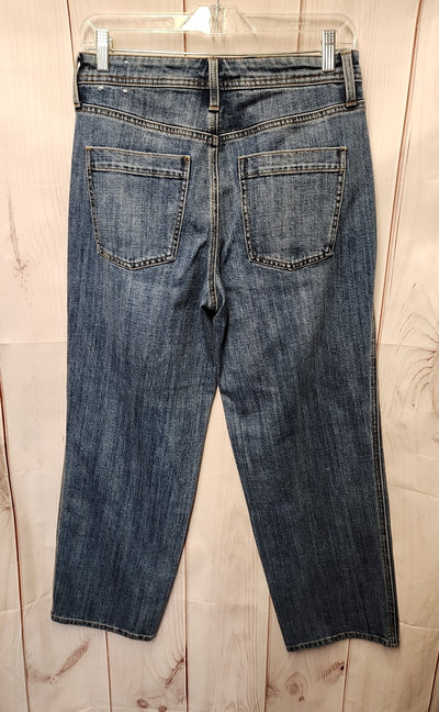 Talbots Women's Size 27 (3-4) Blue Jeans Stovepipe Jean