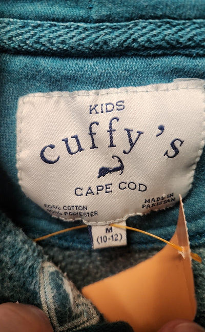 Cuffy's Boy's Size 10/12 Teal Sweatshirt