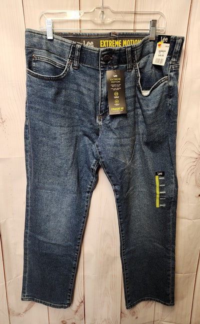 NWT Lee Men's Size 36x29 Blue Jeans Straight Fit Tapered Leg
