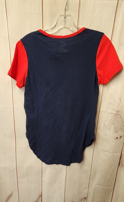 Red Sox Women's Size S Navy Short Sleeve Top
