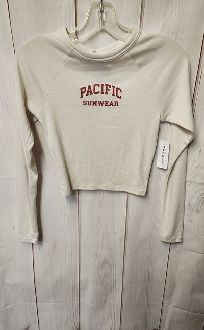 NWT Pacsun Women's Size XS White Long Sleeve Top