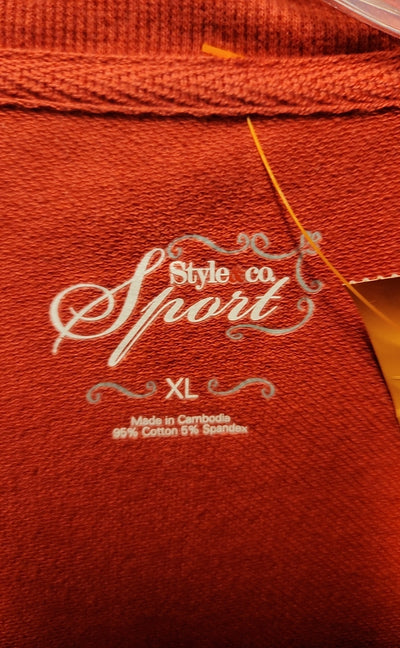 Style & Co Women's Size XL Pink Active Jacket