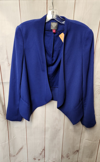 Vince Camuto Women's Size 12 Blue Cardigan