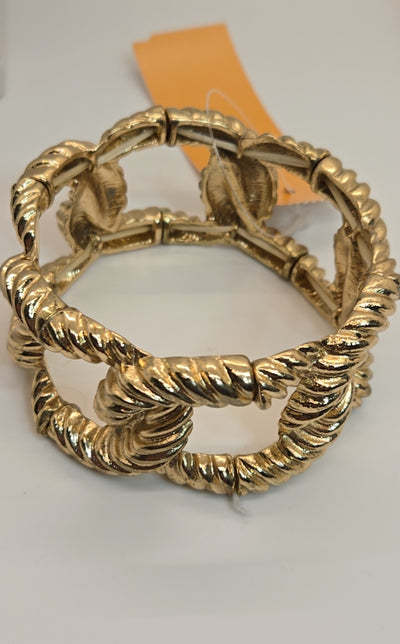 Gold Stretch Bracelet