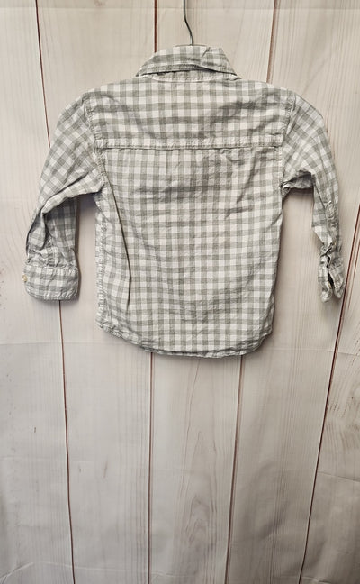 Carters Boy's Size 2 Gray Shirt