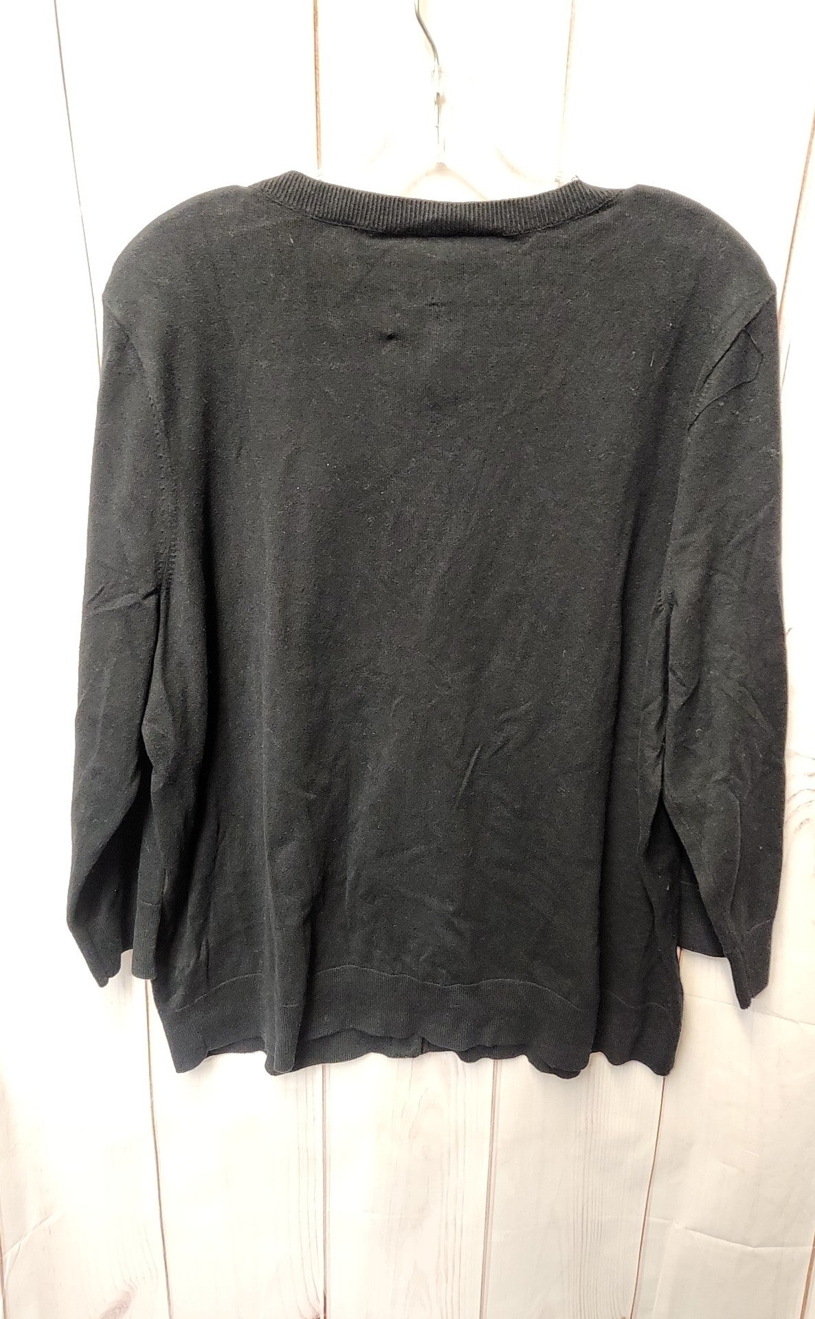 Talbots Women's Size 2X Black Cardigan