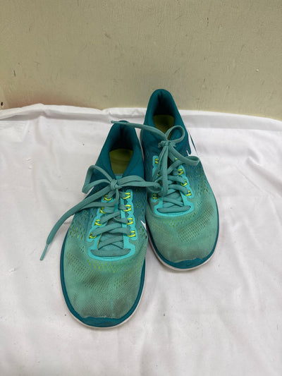 Nike Women's Size 7-1/2 Teal Sneakers Shoes AS IS - Wear
