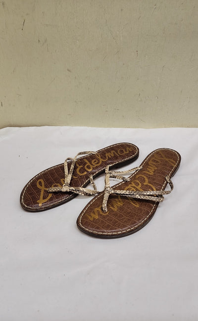 Sam Edelman Women's Size 8 Brown Sandals Shoes