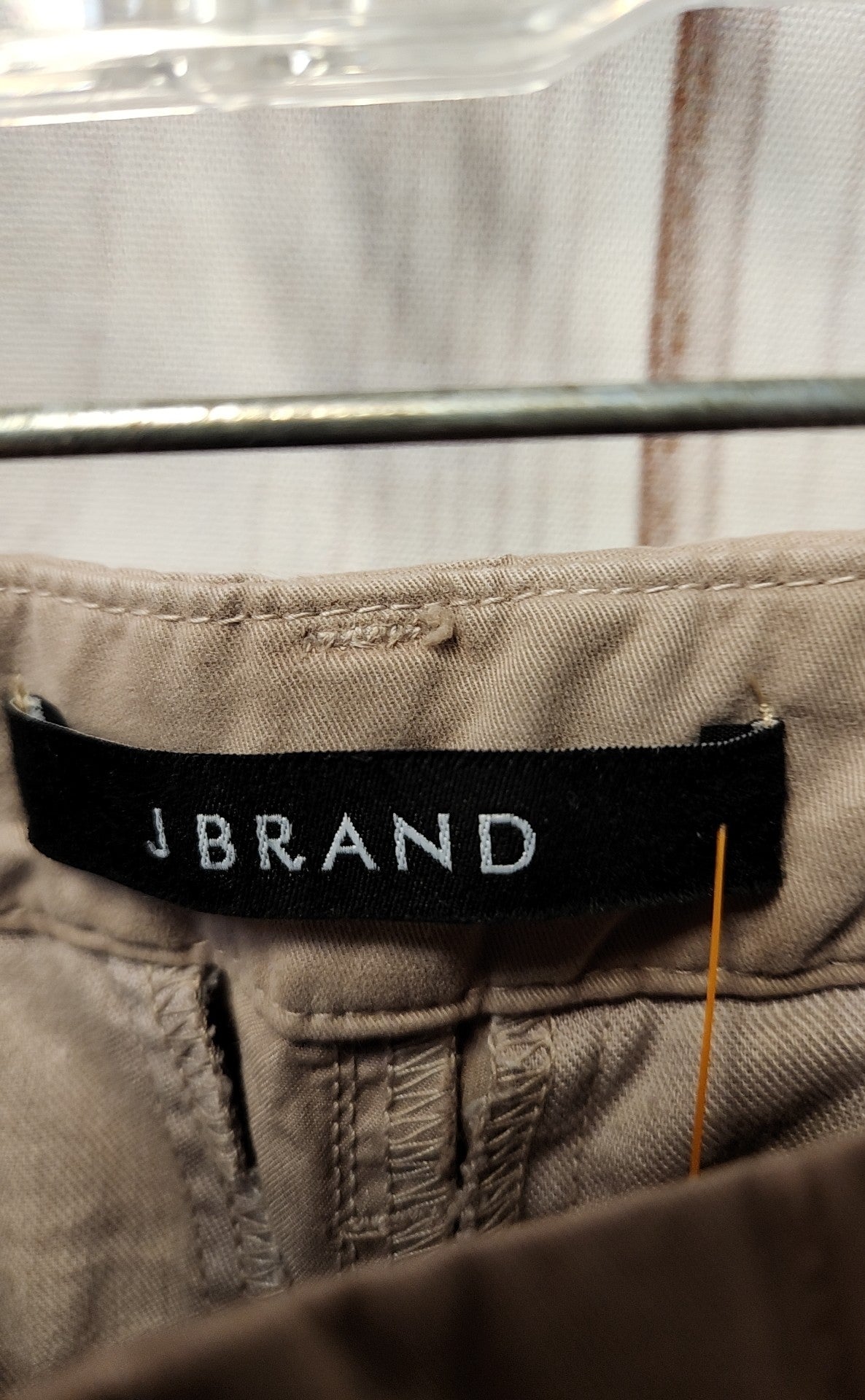 NWT J Brand Women's Size 27 (3-4) Tan Pants Inez Low Rise Slim Fit Chino