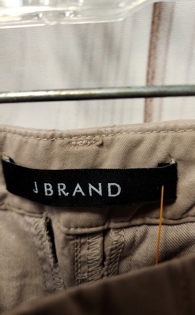 NWT J Brand Women's Size 27 (3-4) Tan Pants Inez Low Rise Slim Fit Chino