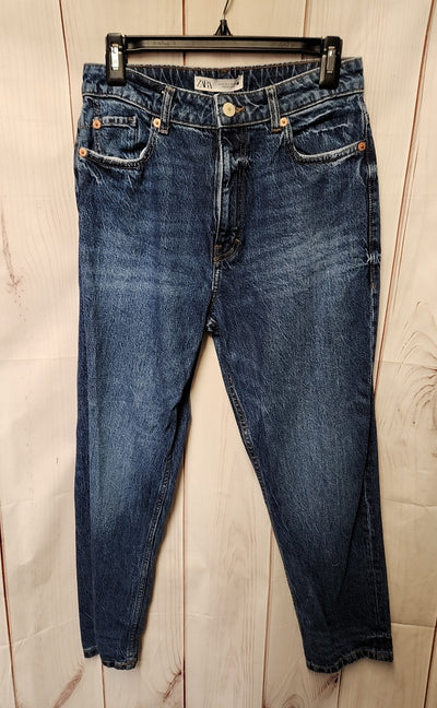 Zara Women's Size 28 (5-6) Blue Jeans