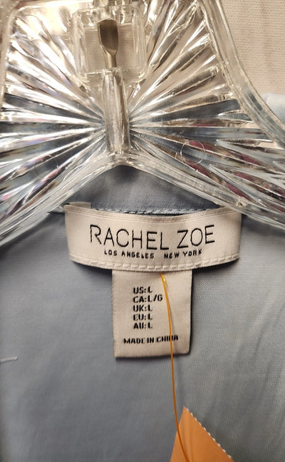 Rachel Zoe Women's Size L Light Blue Long Sleeve Top