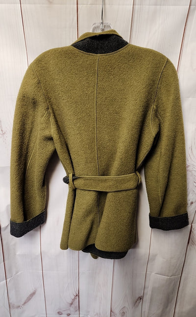 Tweeds Women's Size M Green Wool Blend Cardigan