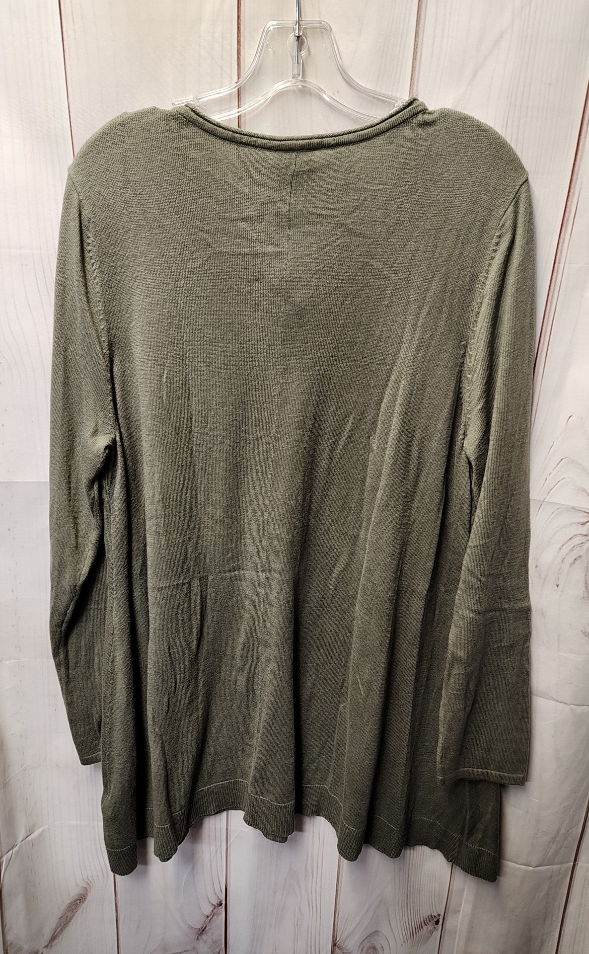 Chico's Women's Size 3 = XL Green Sweater