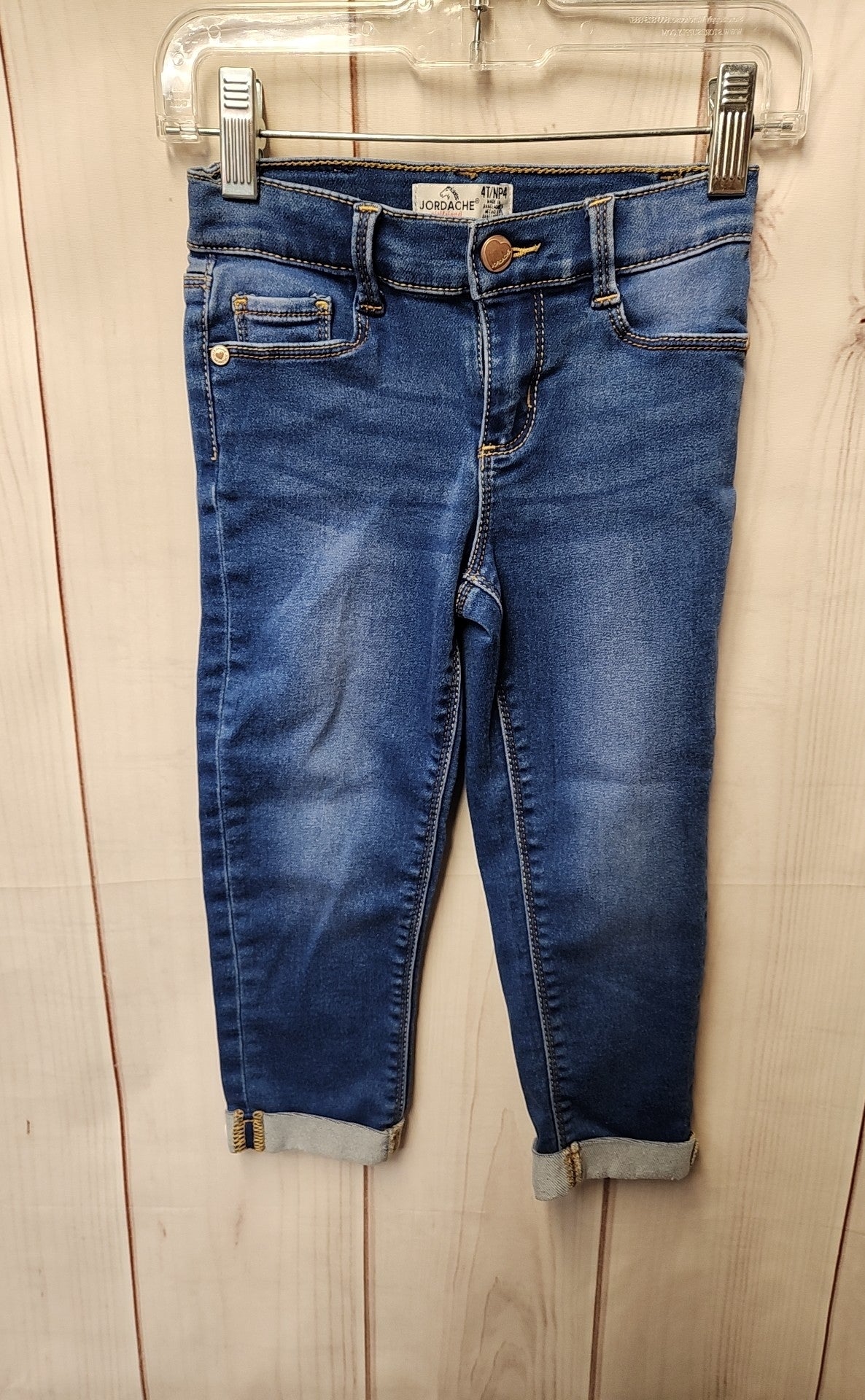 Jordache Girl's Size 4 Blue Jeans