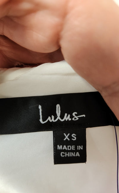 Lulus Women's Size XS White Dress