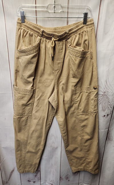 7 For All Mankind Women's Size L Tan Pants