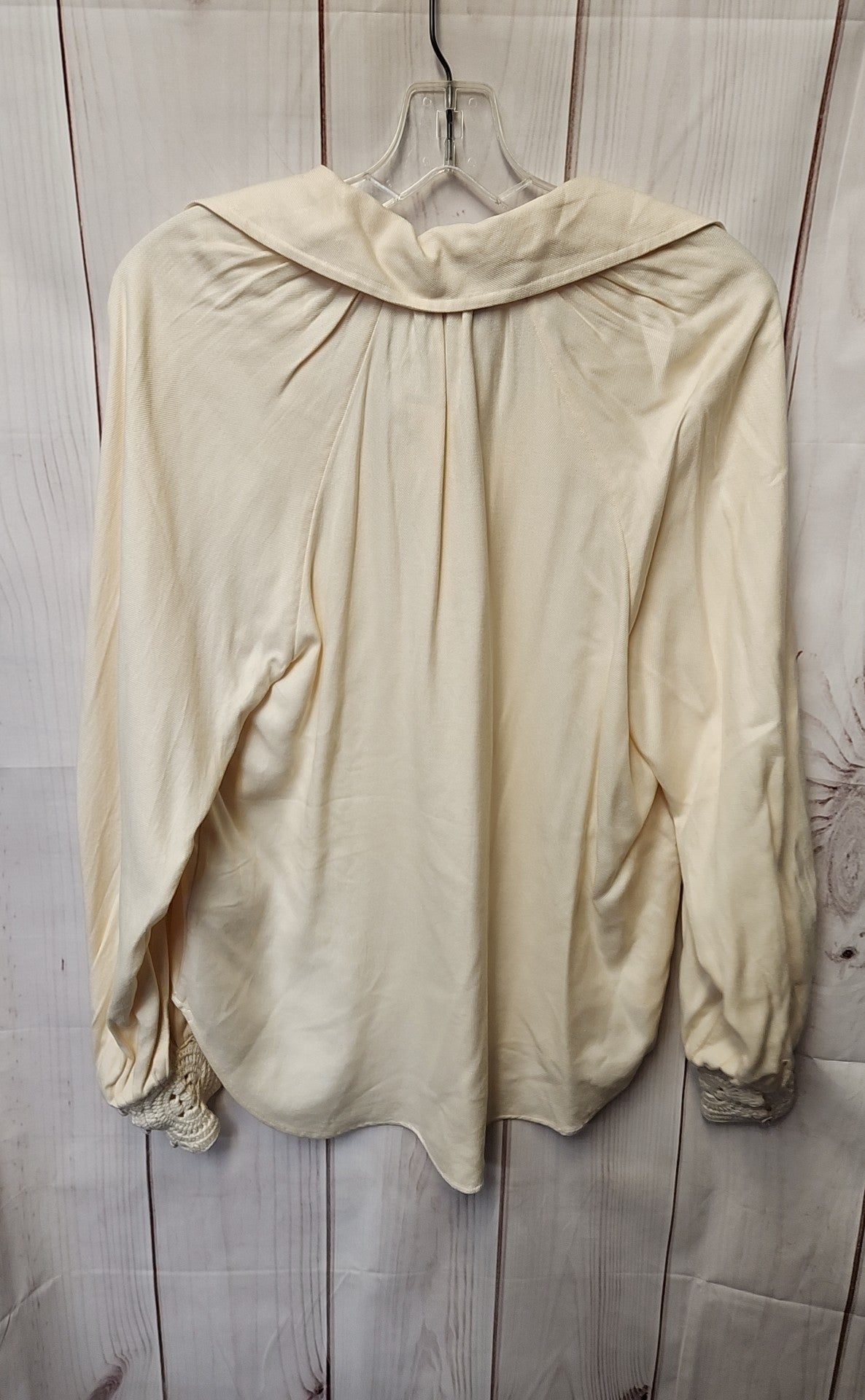 Joie Women's Size S Cream Long Sleeve Top