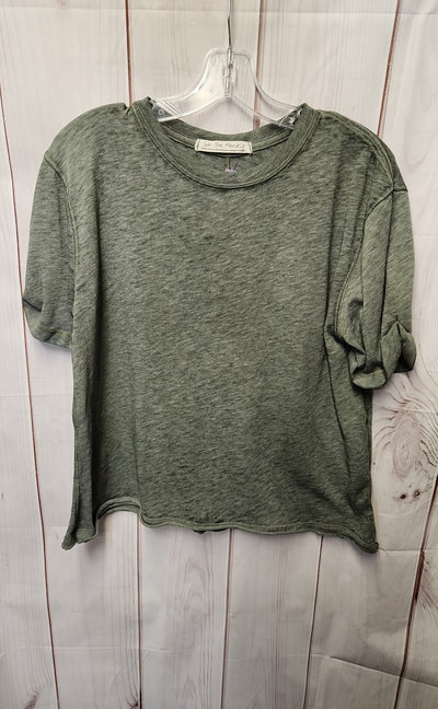 We the Free Women's Size XS Olive Green Short Sleeve Top