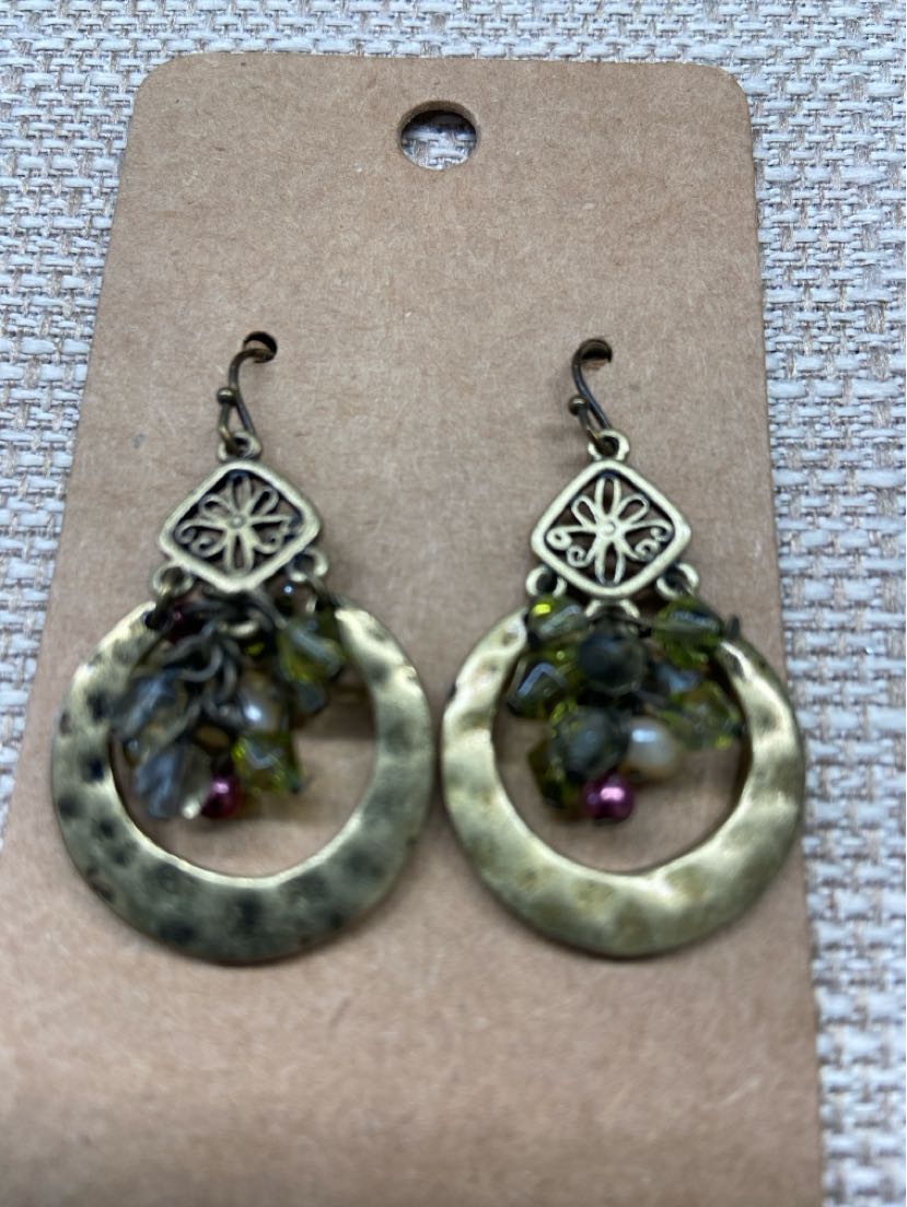 Gold Drop Earrings
