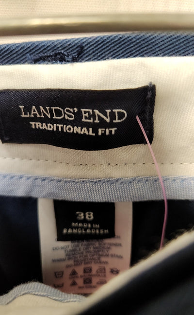 Lands End Men's Size 38 Navy Pants