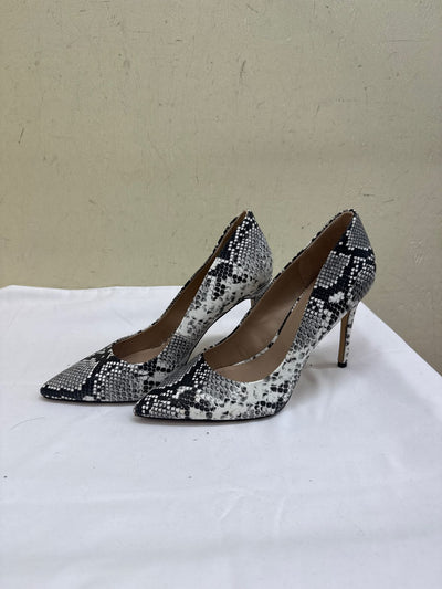 Mix No6 Women's Size 9-1/2 Black & White Pumps Shoes