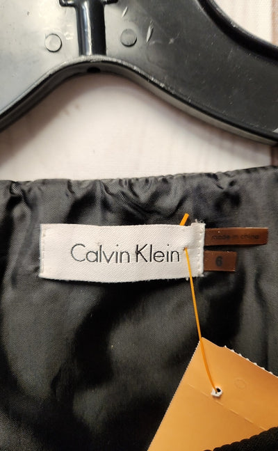 Calvin Klein Women's Size 6 Black Dress