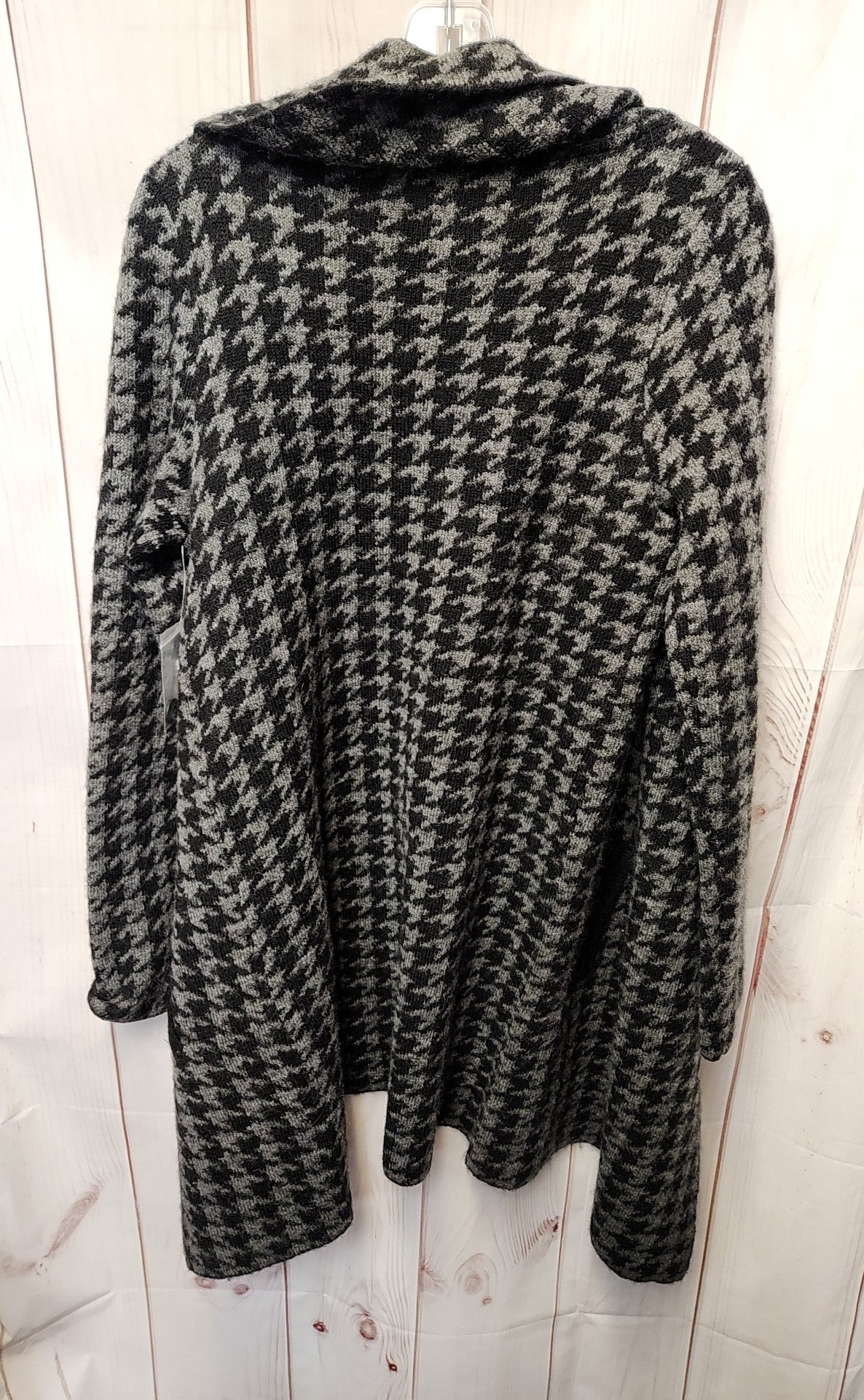 Max Studio Women's Size M Black & Gray Cardigan