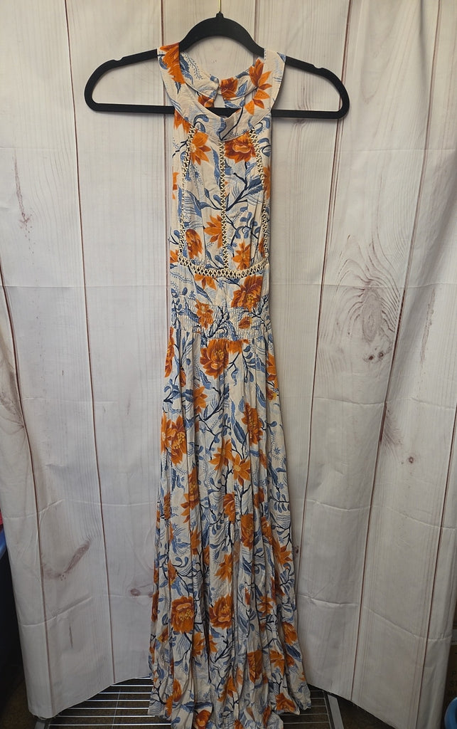 Abel The Label Women's Size XS White Floral Dress – Off The Rack