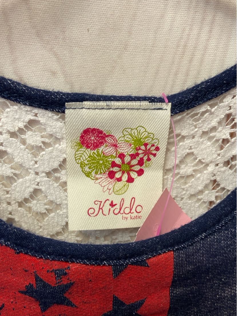Kiddo Women's Size 6 Navy Sleeveless Top