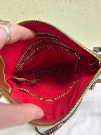 Dooney & Bourke Teal Leather Purse Bag