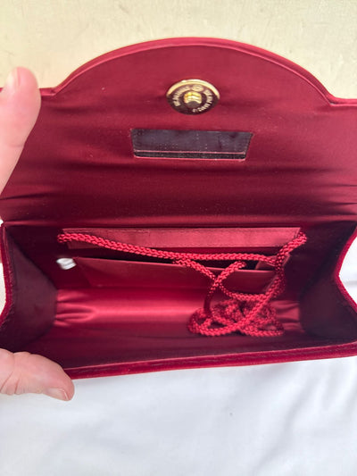 Red Velvet Clutch