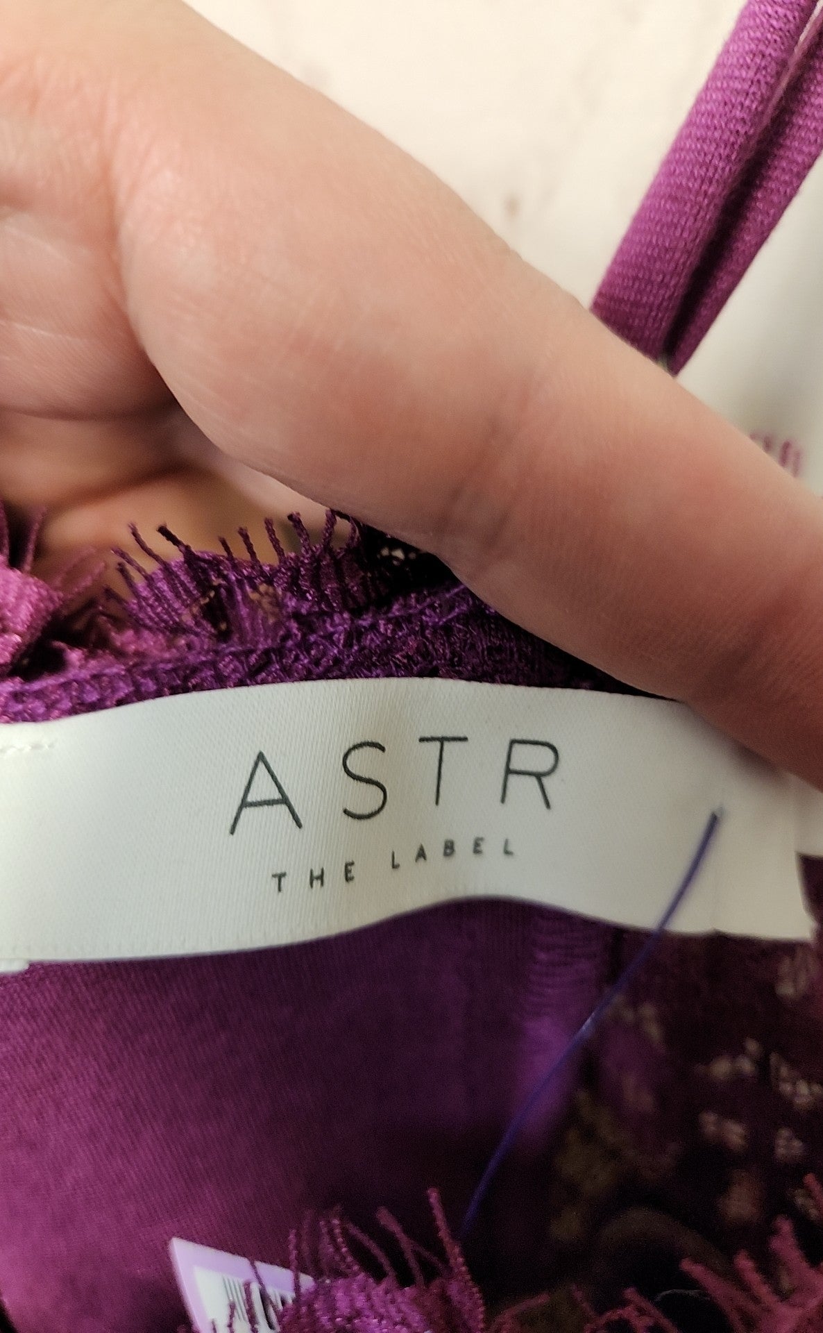 NWT Astr the Label Women's Size S Purple Dress