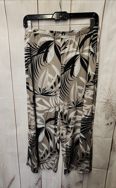 Cookies Clothing Women's Size M Beige Floral Pants