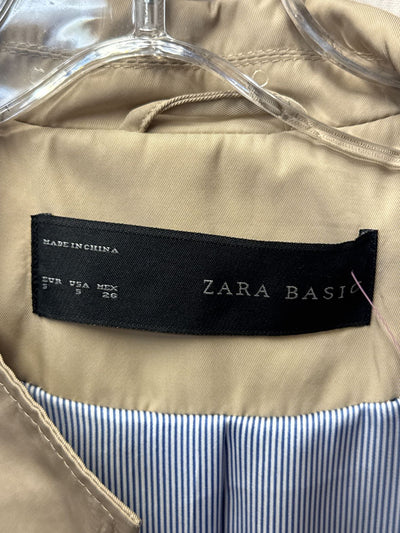 Zara Women's Size S Beige Coat