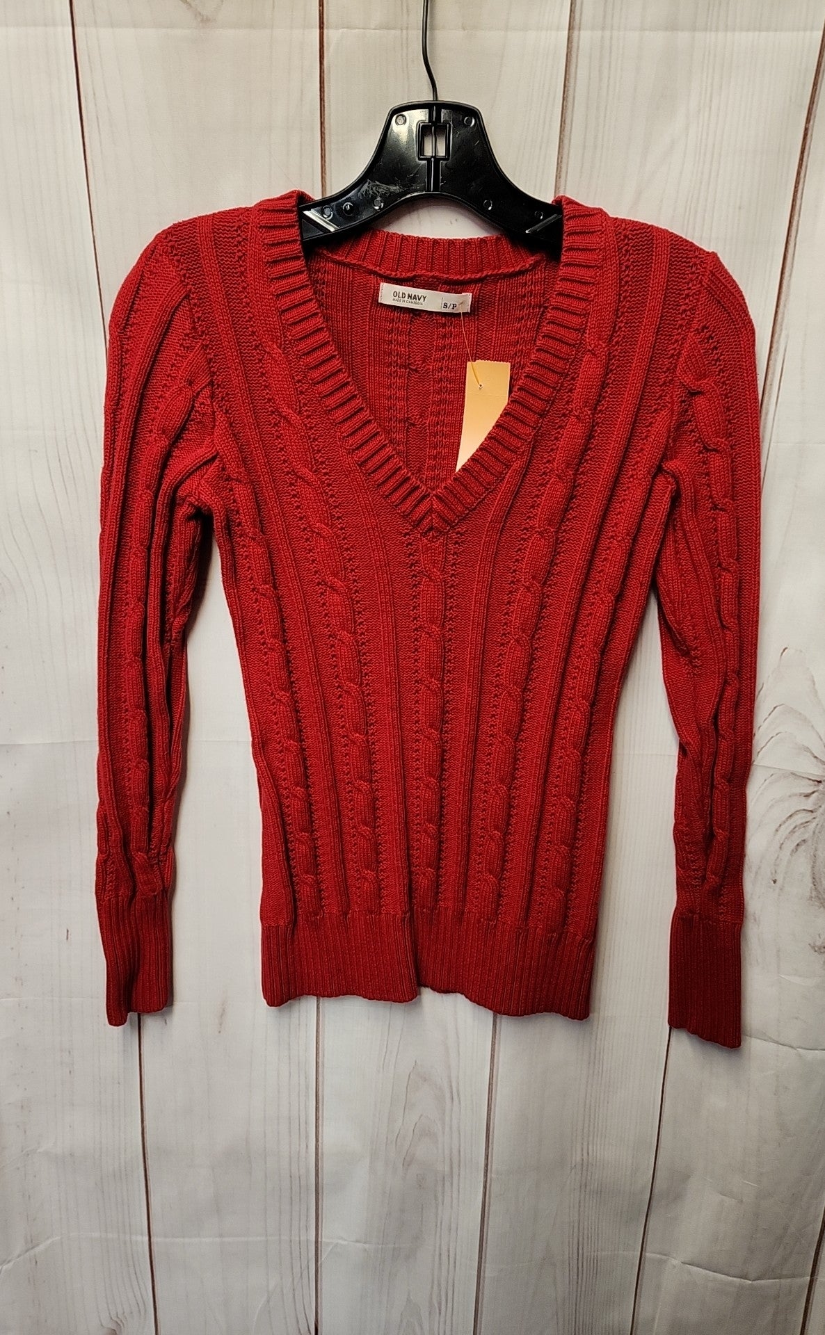 Old Navy Women's Size S Red Sweater