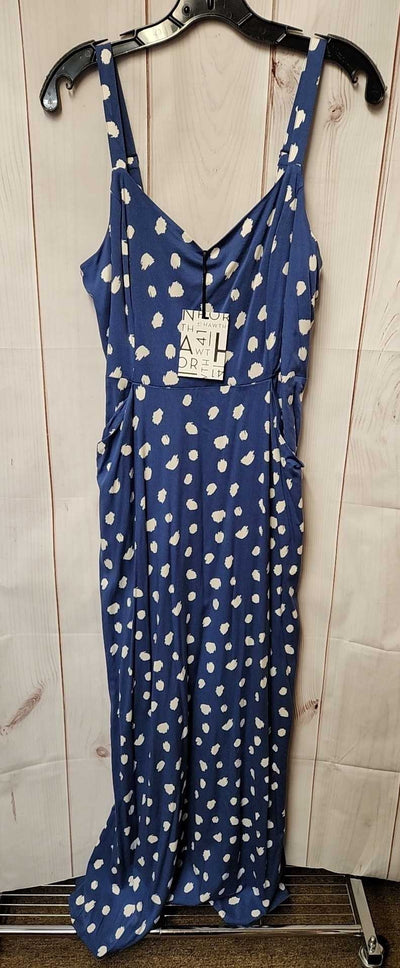 NWT 41 Hawthorn Women's Size M Blue Dress