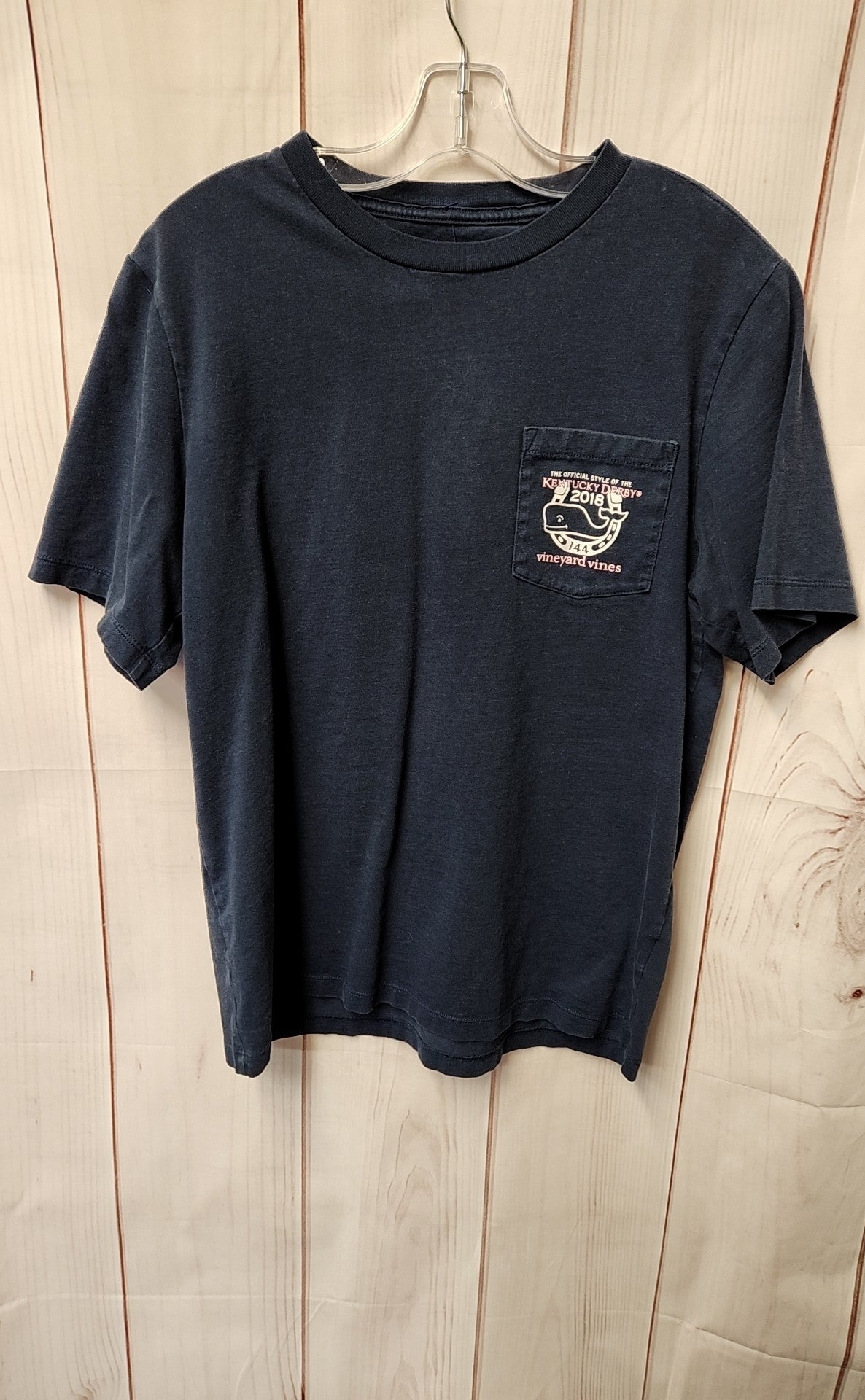 Vineyard Vines Boy's Size 16 Navy Shirt