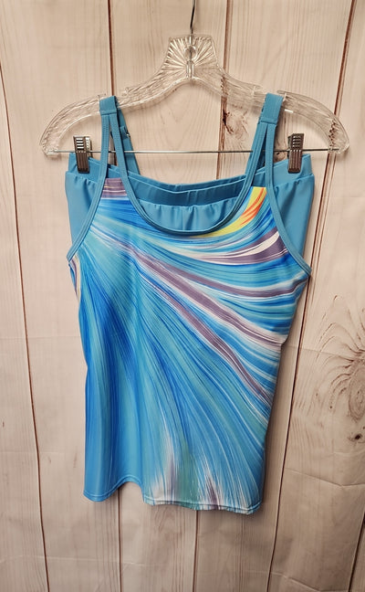 Women's Size M Blue Active Set
