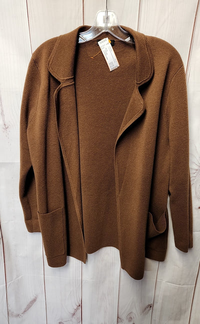J Crew Women's Size M Brown Cardigan