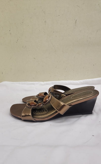 Dexflex Women's Size 7 Brown Sandals Shoes