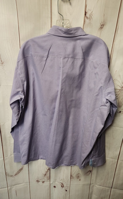 Joseph Abboud Men's Size XL Purple Shirt