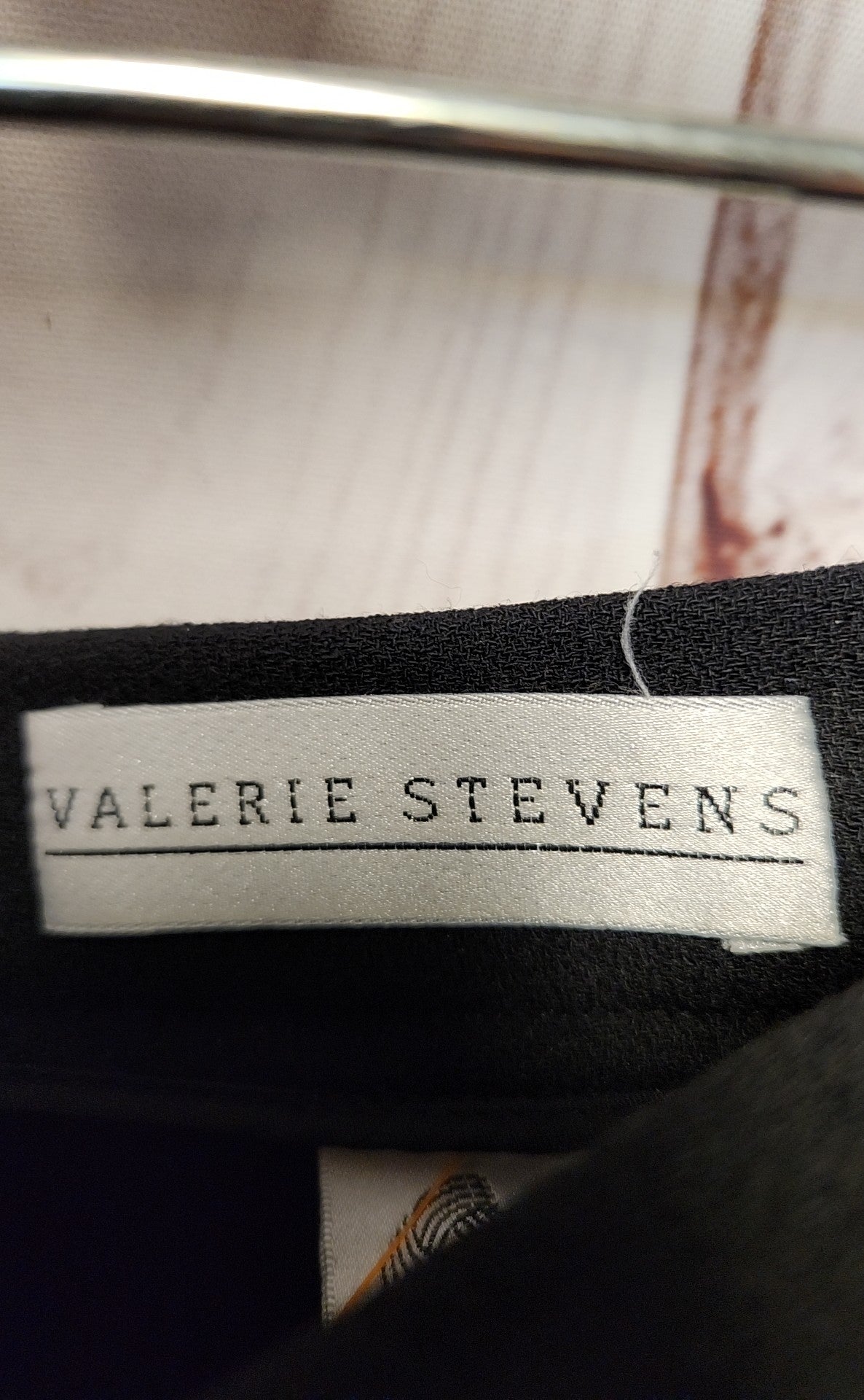 Valerie Stevens Women's Size 10 Black Wool Skirt