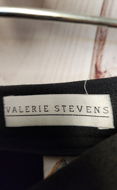 Valerie Stevens Women's Size 10 Black Wool Skirt