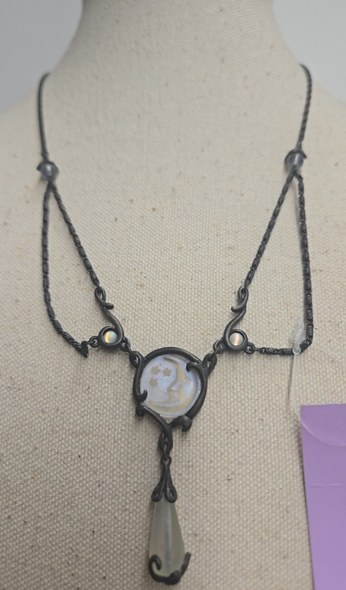 Black Moon Necklace